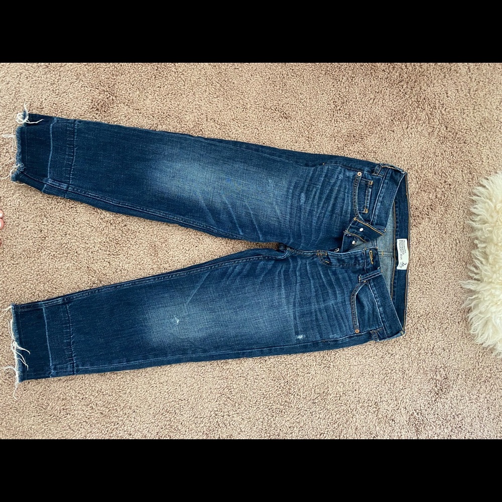Size 2 Boyfriend Straight Jeans